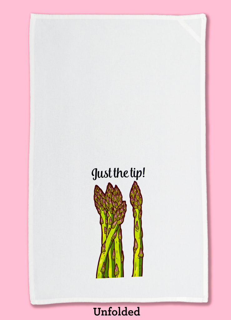 Funny Kitchen Towel, Just the Tip to See How it Feels